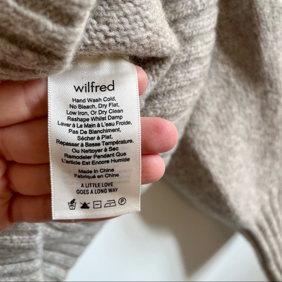 Aritzia Wilfred - Sweater Cropped - US S - Tan - Picture 9 of 9